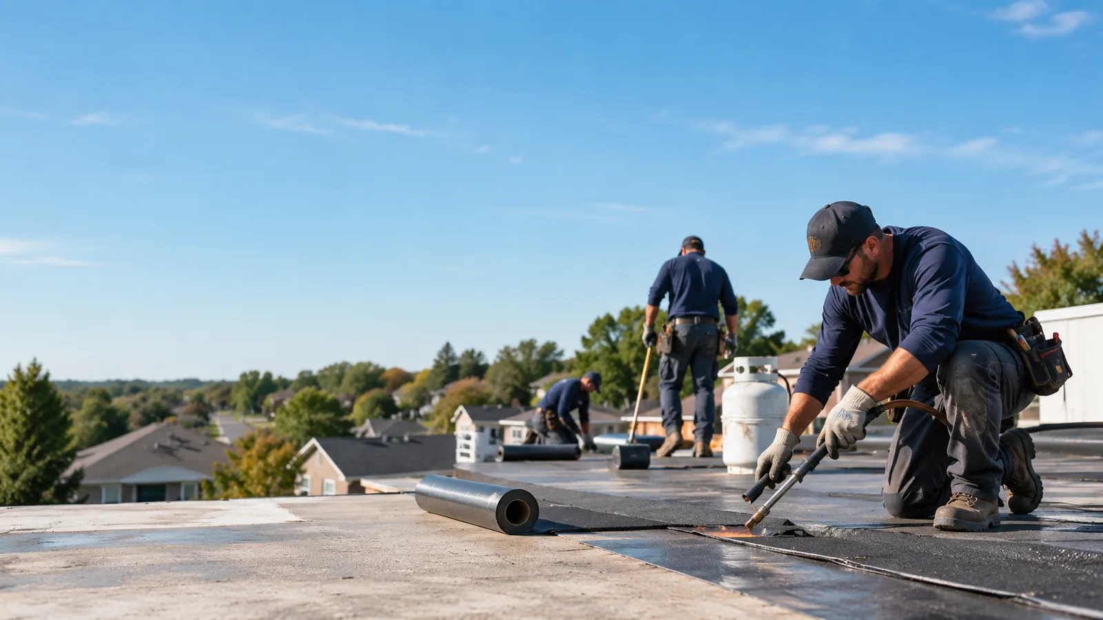 Flat Roof Leak Repair providers in Ashley, OH